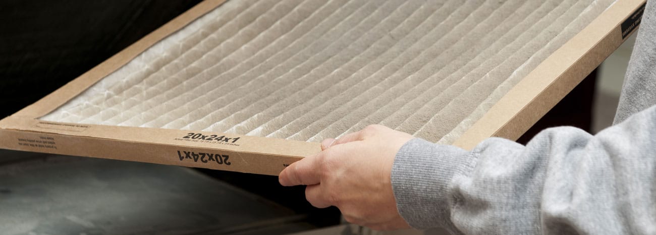 how and when to change an air filter